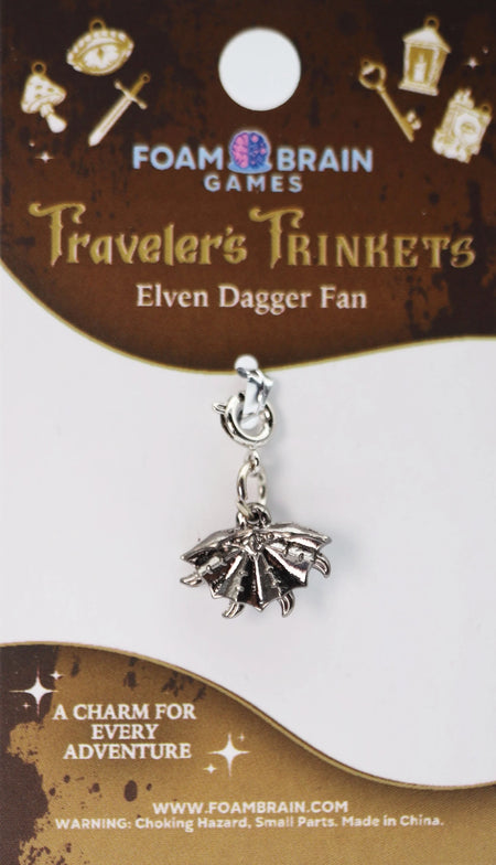 Traveler's Trinkets Charms Group 4 (27 options) Clothing & Accessories Foam Brain Games Elven Dagger Fan  
