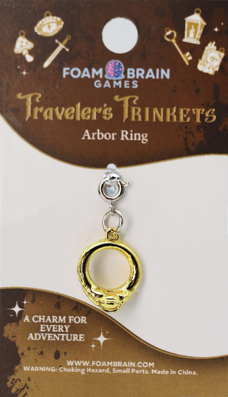 Traveler's Trinkets Charms Group 4 (27 options) Clothing & Accessories Foam Brain Games Arbor Ring  