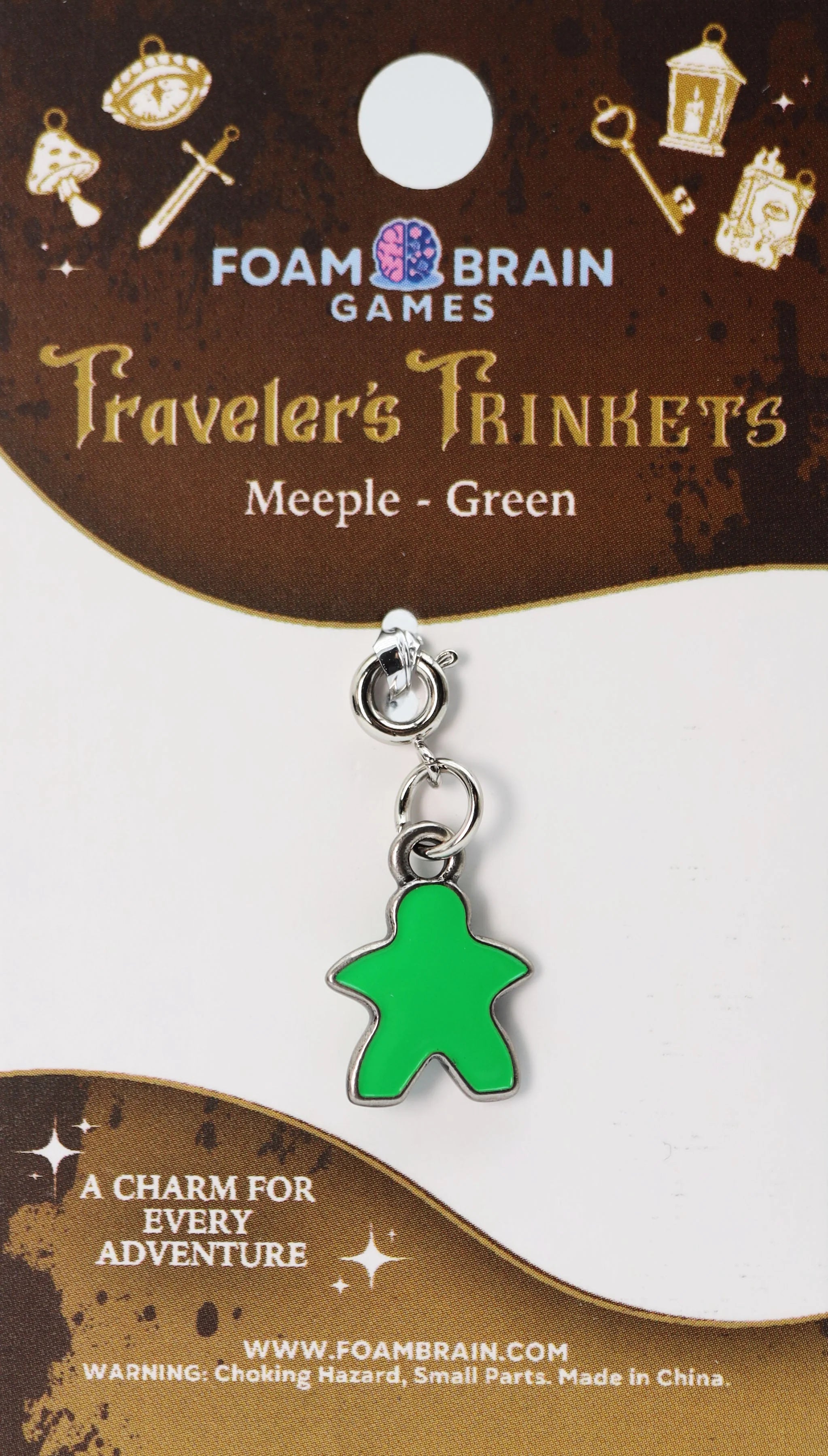 Traveler's Trinkets Charms Group 4 (27 options) Clothing & Accessories Foam Brain Games   