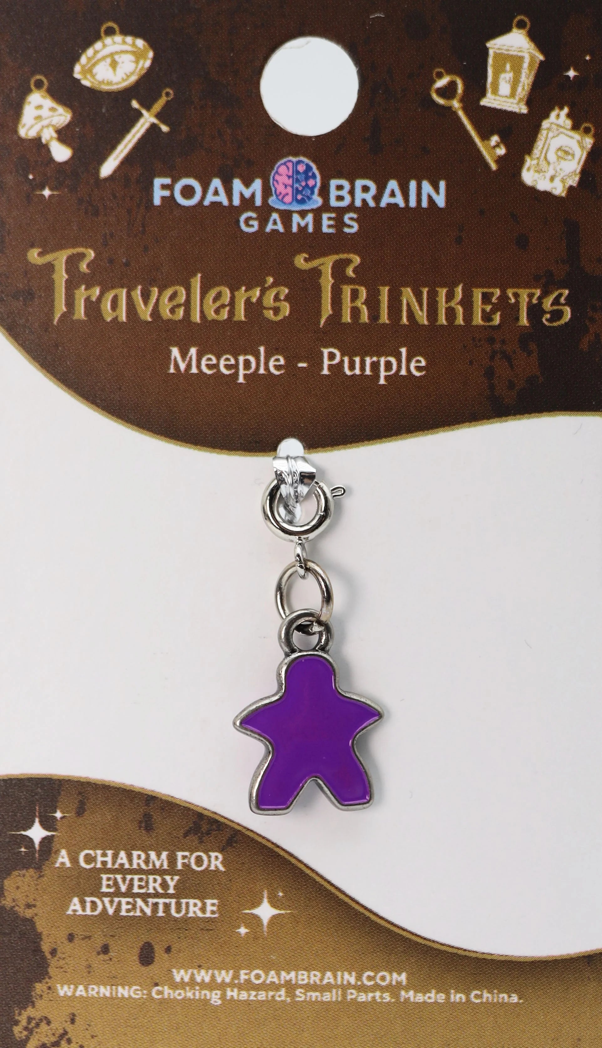 Traveler's Trinkets Charms Group 4 (27 options) Clothing & Accessories Foam Brain Games   