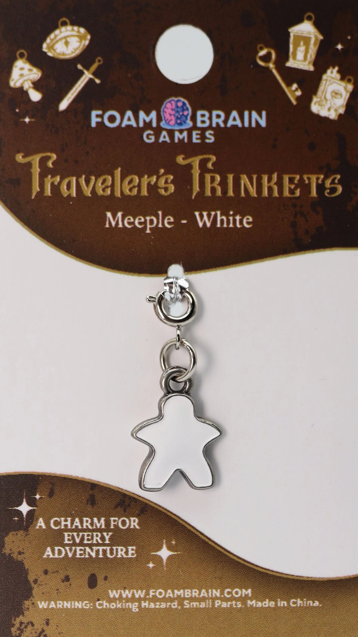 Traveler's Trinkets Charms Group 4 (27 options) Clothing & Accessories Foam Brain Games   