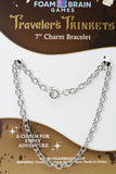 Traveler's Trinkets Charm Holder (2 options) Clothing & Accessories Foam Brain Games 7" Charm Bracelet  