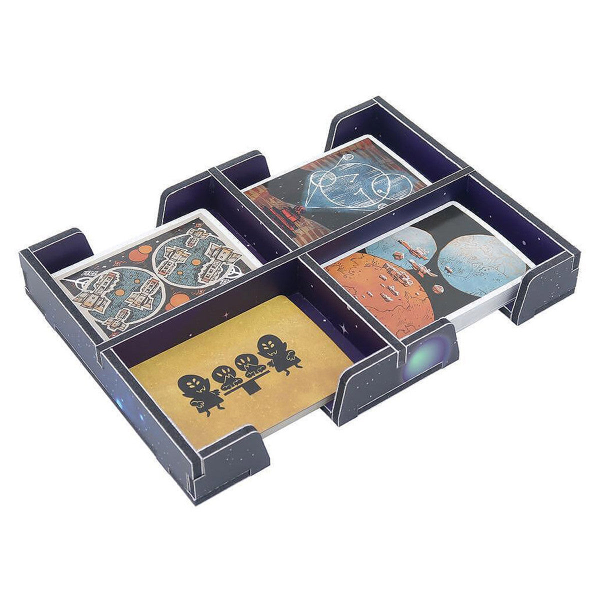 Folded Space Color Box Insert: Arcs Board Game Organization Folded Space
