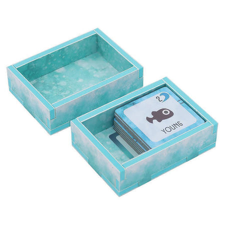 Folded Space Color Box Insert: Finspan Board Game Organization Folded Space