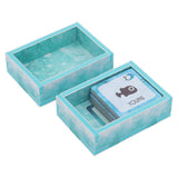 Folded Space Color Box Insert: Finspan Board Game Organization Folded Space