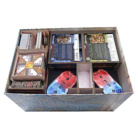 Folded Space Color Box Insert: Gloomhaven 2nd Edition Board Game Organization Folded Space FSC Gloomhave 2E