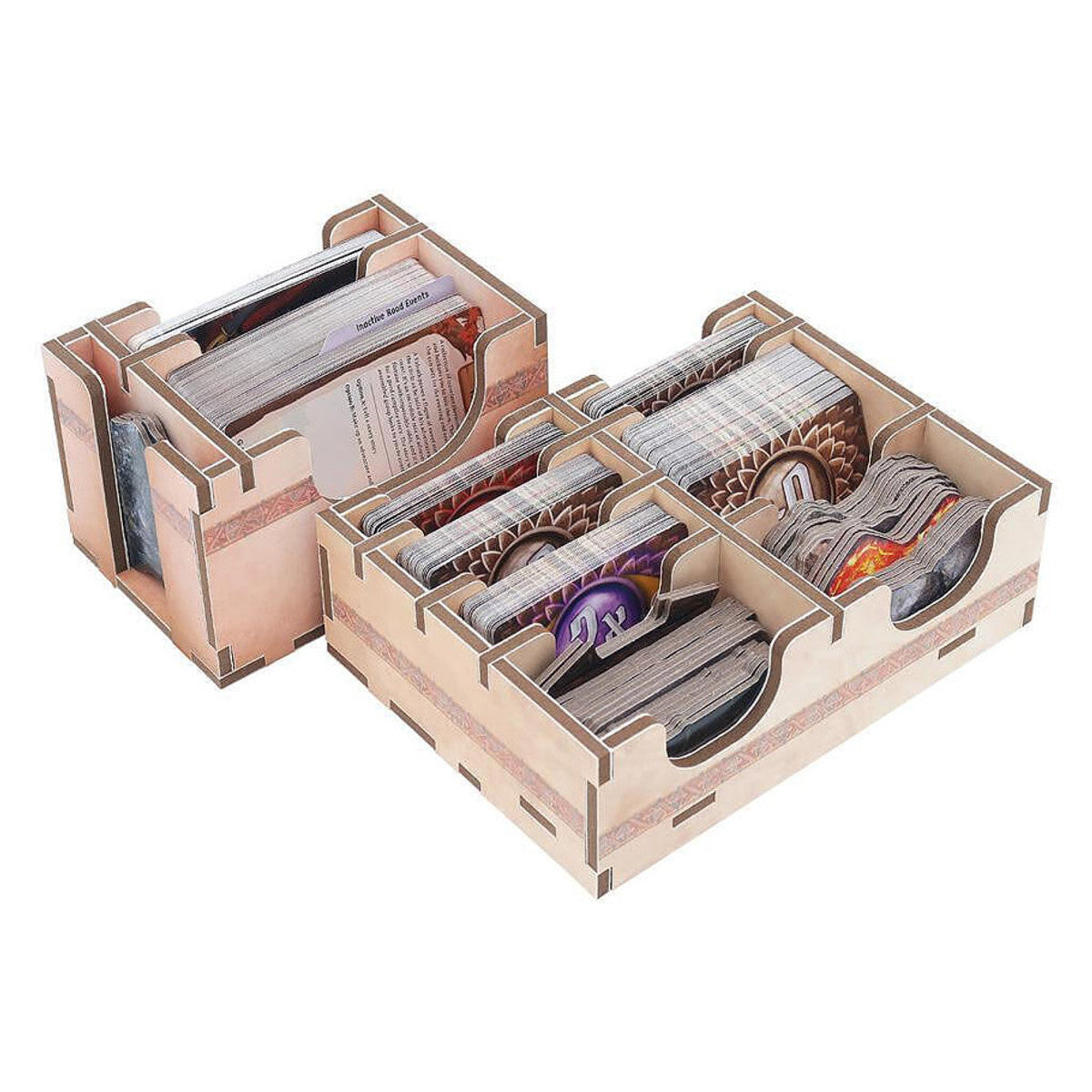 Folded Space Color Box Insert: Gloomhaven 2nd Edition Board Game Organization Folded Space