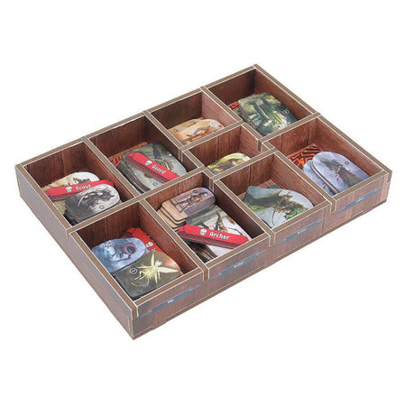 Folded Space Color Box Insert: Gloomhaven 2nd Edition Board Game Organization Folded Space