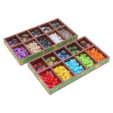 Folded Space Color Box Insert: Scoville 2nd Edition Board Game Organization Folded Space