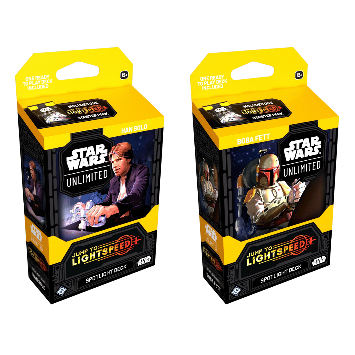Star Wars Unlimited [JTL] Jump to Lightspeed Spotlight Deck (3 options) Trading Card Games Fantasy Flight JTL Spotlight Both Decks