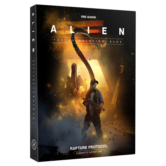 ALIEN RPG: Adventure: Rapture Protocol Cinematic Adventure Set Role Playing Games Free League Publishing Alien RPG Adv Rapture Protocol