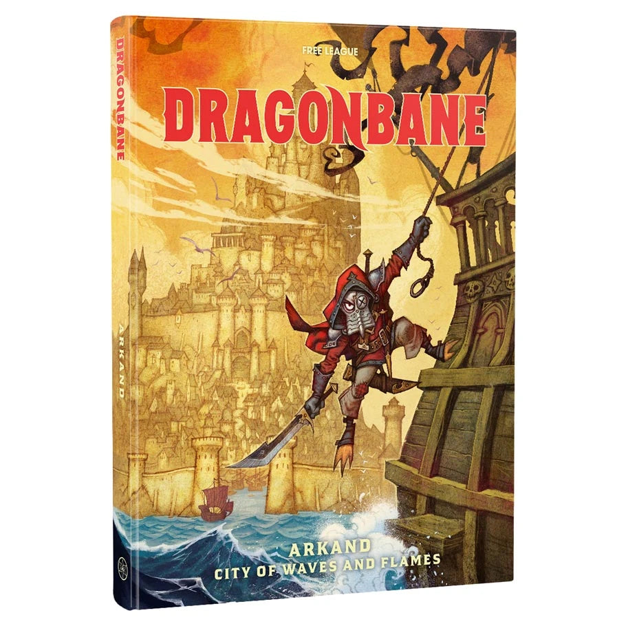 Arkland: City of Waves and Flames Role Playing Games Free League Publishing Arkland: City of Waves and Flames