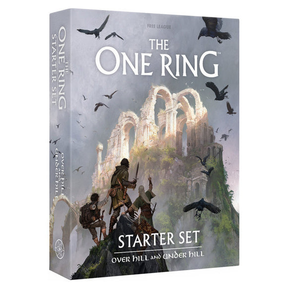 The One Ring: Starter Set: Over Hill and Under Hill Role Playing Games Free League Publishing