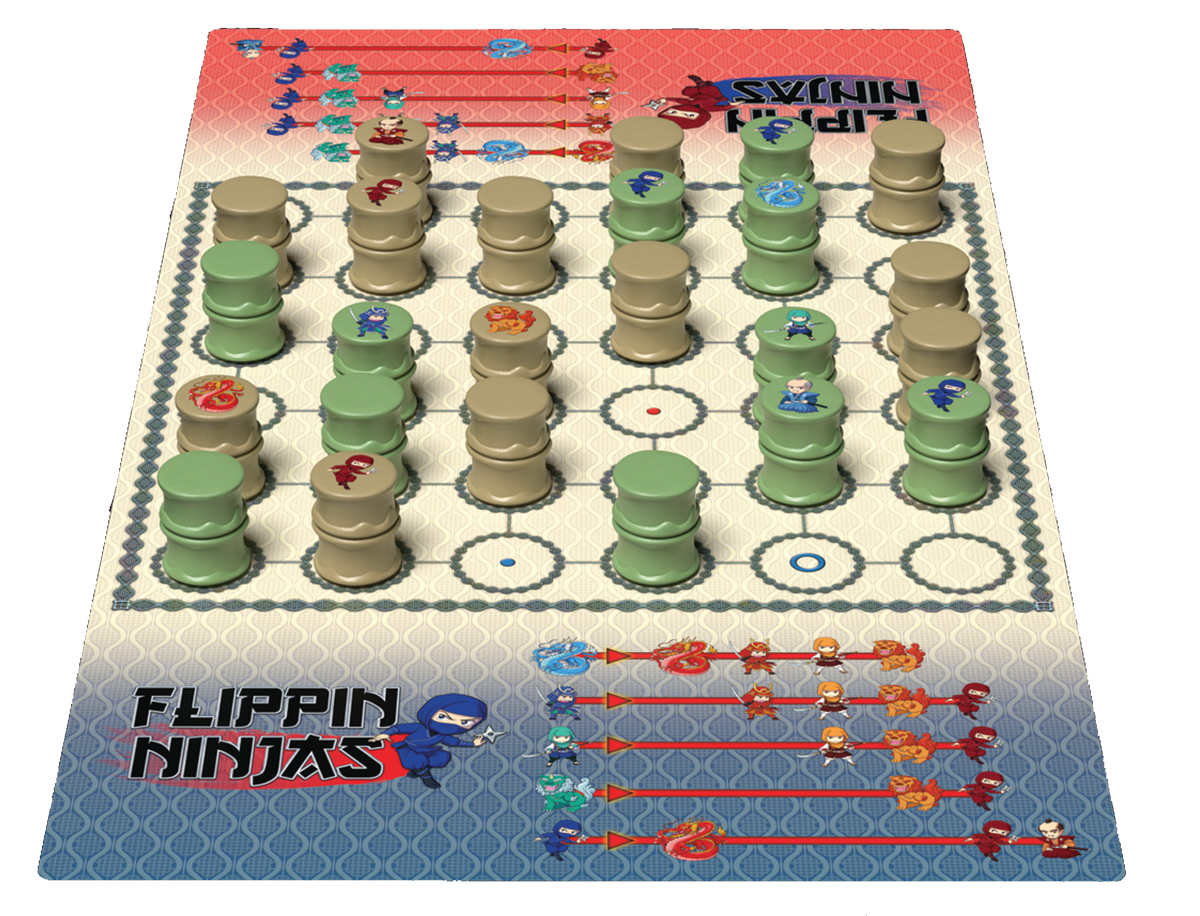 Flippin Ninjas Board Games Catalyst Game Labs
