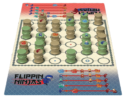 Flippin Ninjas Board Games Catalyst Game Labs