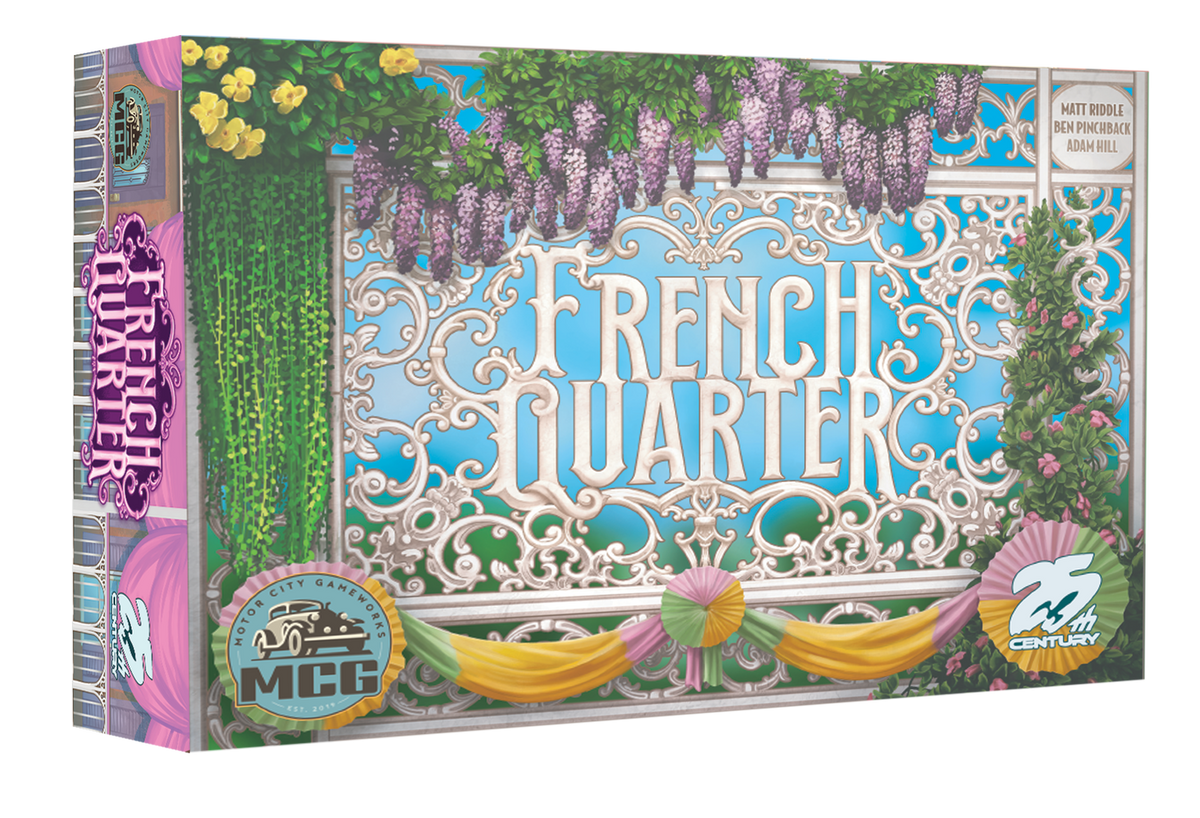 French Quarter Board Games 25th Century Games   