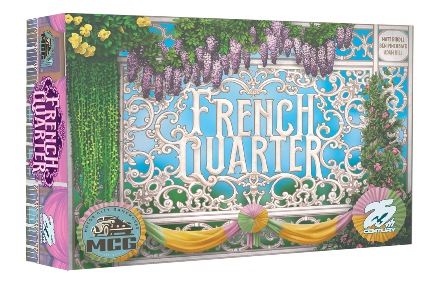 French Quarter Board Games 25th Century Games   