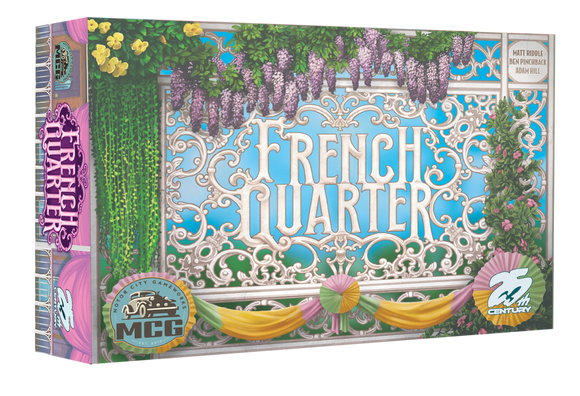 French Quarter Board Games 25th Century Games   