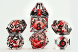 7ct Liquid Core Dice Set: Dungeons & Dragons Dice FanRoll by Metallic Dice Games