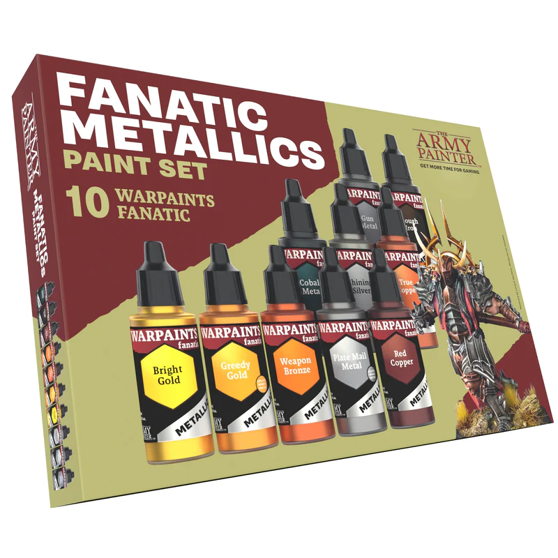 The Army Painter Warpaints Fanatic: Metallics Paint Set Paints Army Painter   