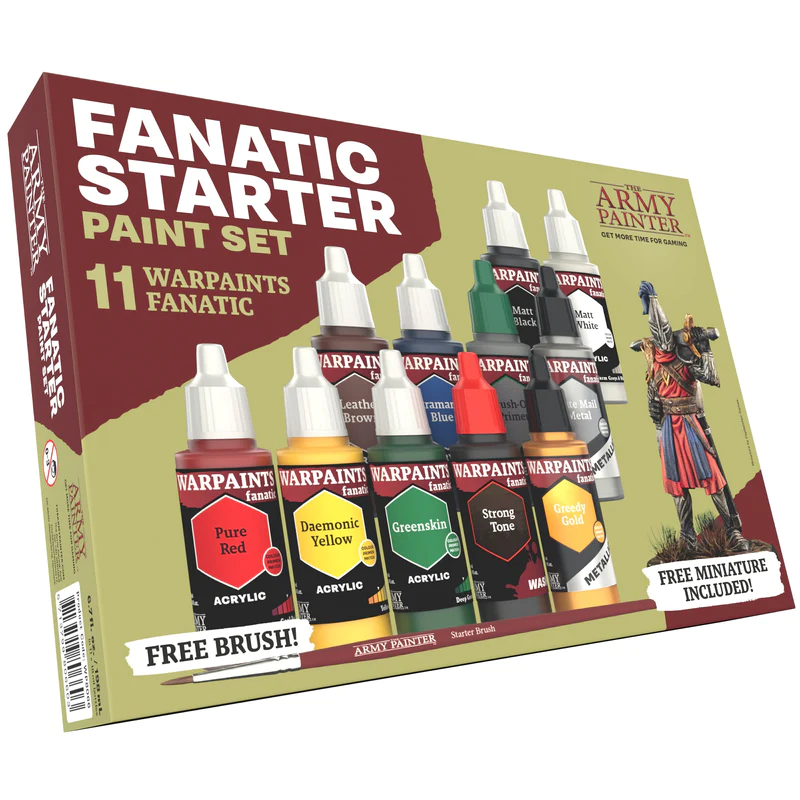 The Army Painter Warpaints Fanatic: Starter Set Paints Army Painter   
