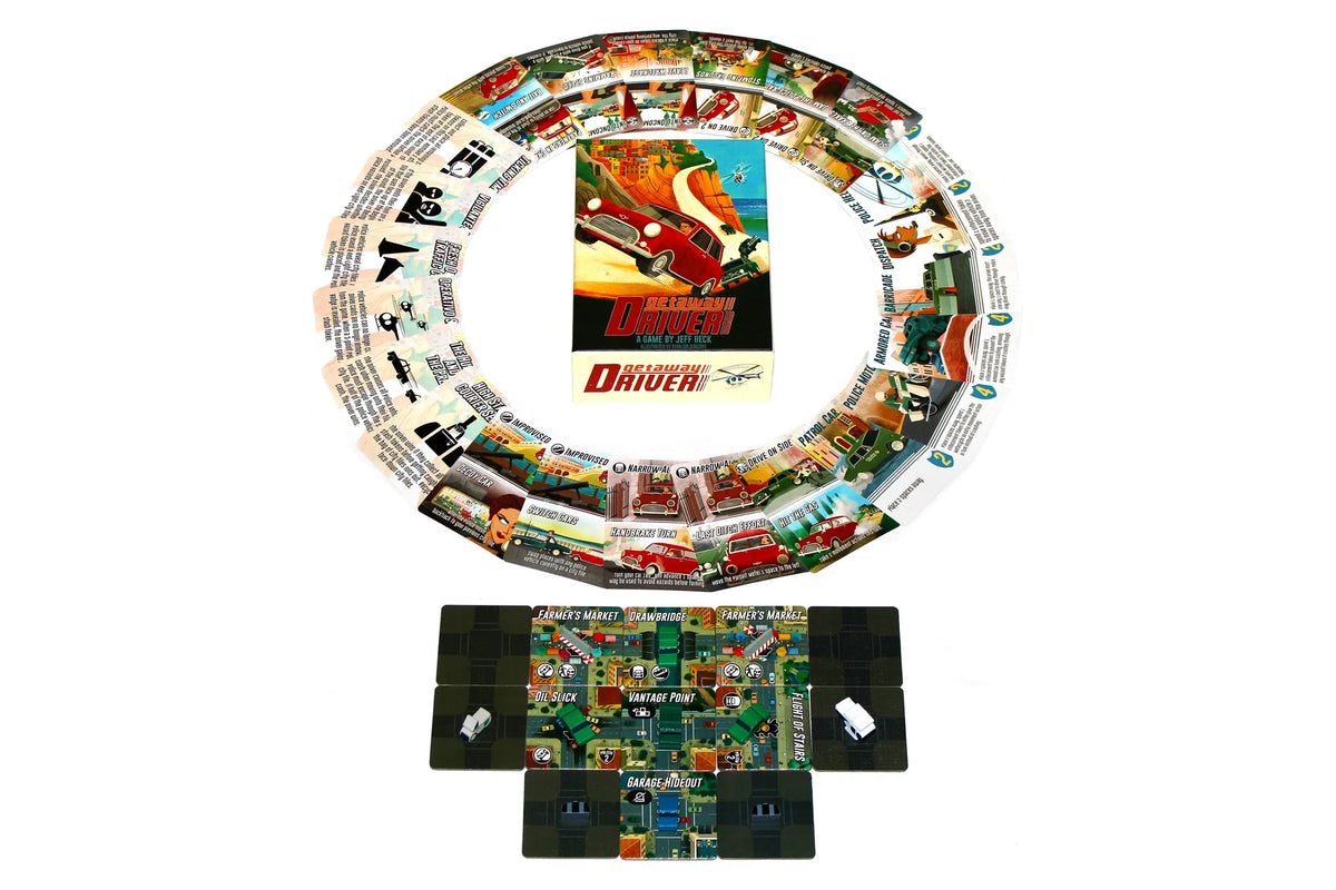 Getaway Driver Board Games Fowers Games
