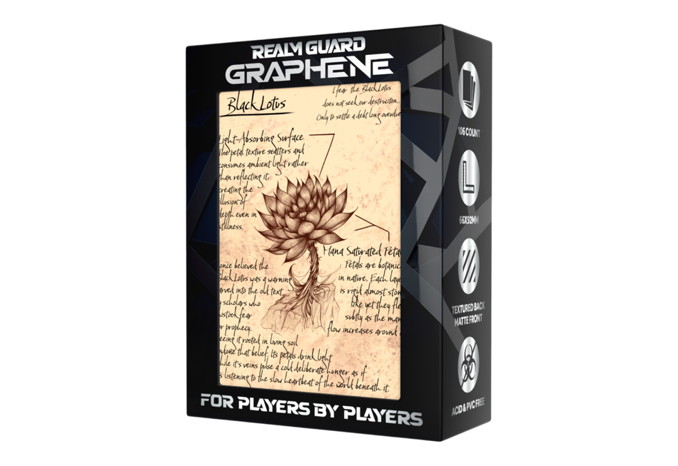 Realm Guard Graphene Field Research Black Lotus Supplies Realm Guard