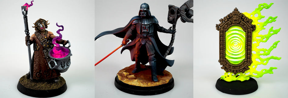 Pro Acryl Fluorescents Set Paints Monument Hobbies   