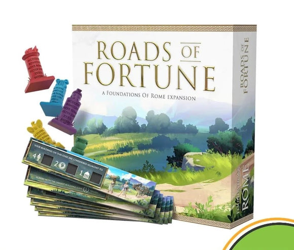 Foundations of Rome: Roads of Fortune Expansion Board Games Arcane Wonders Roads of Fortune  