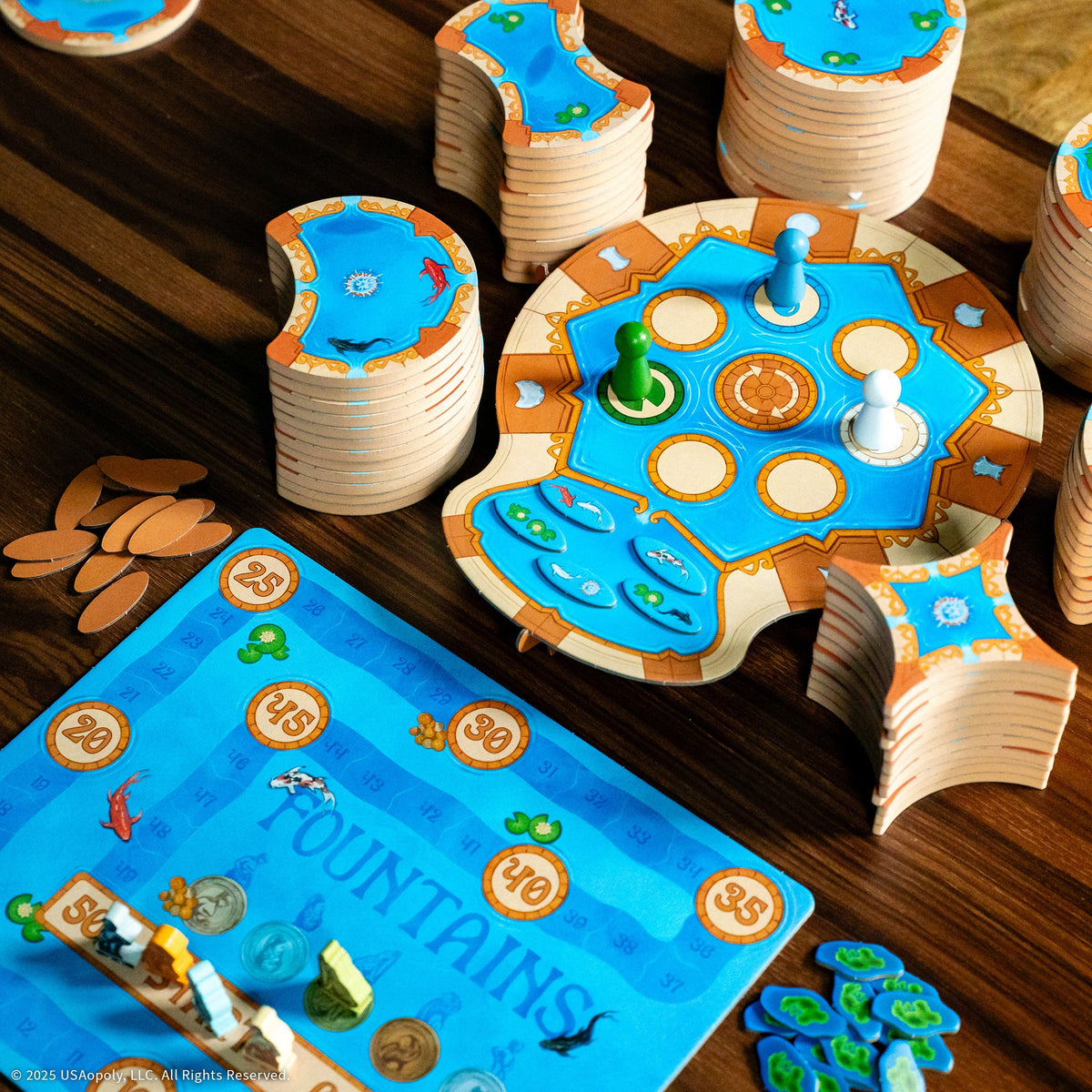 Fountains Board Games USAopoly