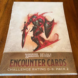 D&D 5E Encounter Cards Challenge Rating 0-6 (2 options) Role Playing Games Beadle & Grimm's CR 0-6 Pack 2  