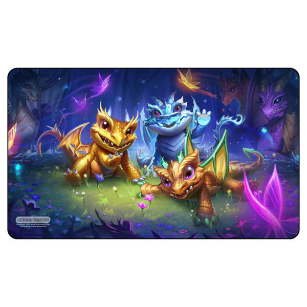 GameHead Playmat: Baby Dragons New Clutch Supplies GameHead Products