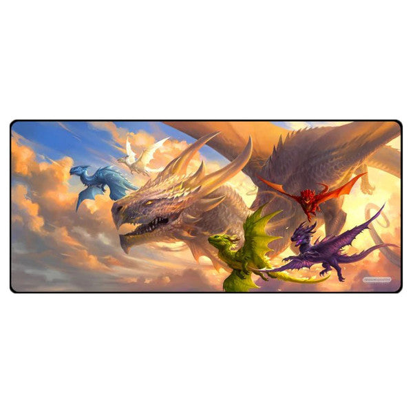 GameHead Playmat: Baby Dragons Flight Lessons Supplies GameHead Products