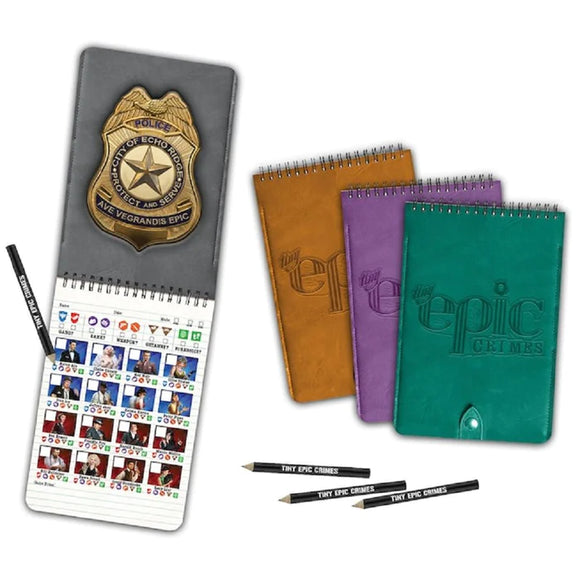 Tiny Epic Crimes: Detective Notebooks x4 Board Games Other   