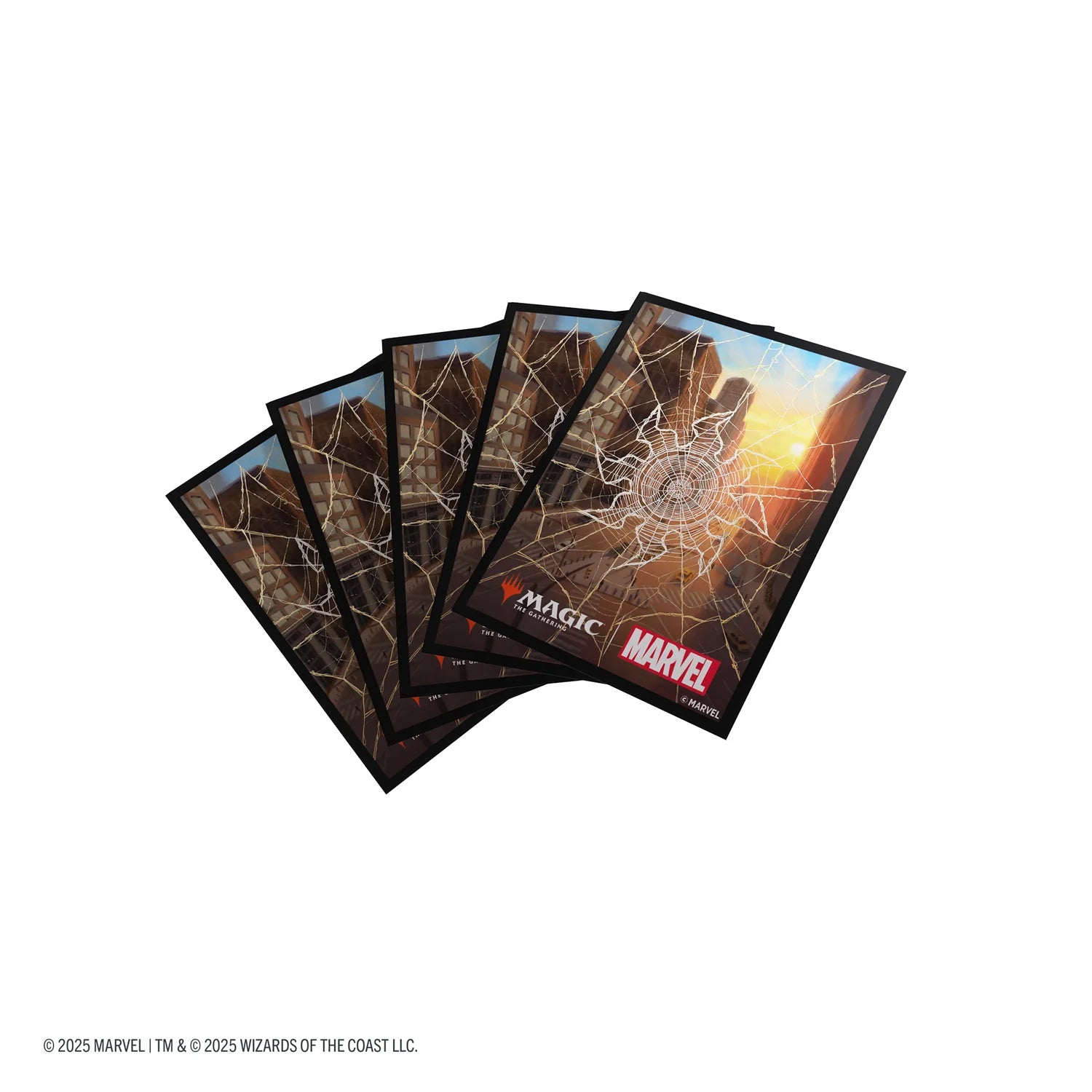 Magic: The Gathering | Marvel's Spider-Man Premium Art Sleeves (9 Options) Supplies Asmodee Spiderman DP Plains