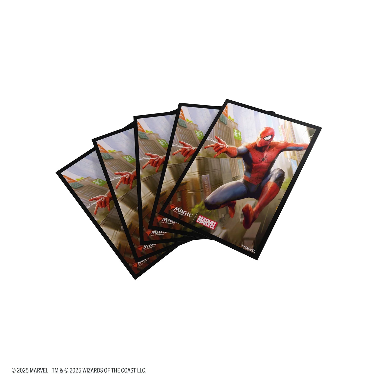 Magic: The Gathering | Marvel's Spider-Man Premium Art Sleeves (9 Options) Supplies Asmodee Spiderman DP Spider-Man