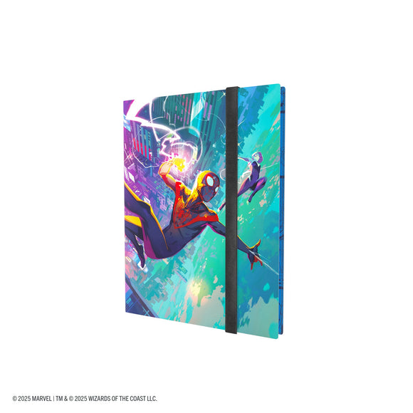Magic: The Gathering | Marvel's Spider-Man 18-Pocket Album - Spider-Man/Spider-Gwen Supplies Asmodee