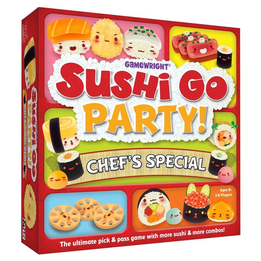Sushi Go Party!: Chef's Special Board Games Gamewright Sushi Go Party!: Chef's Special
