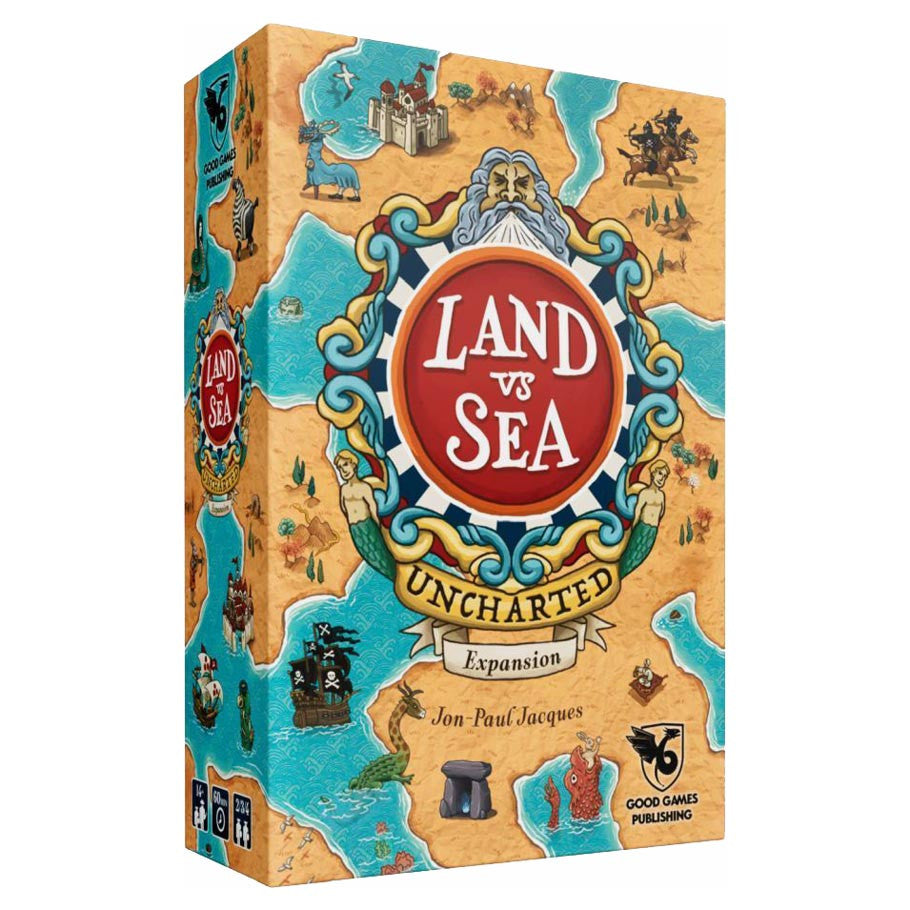 Land vs Sea Uncharted Board Games The Good Game Company Land vs Sea Uncharted