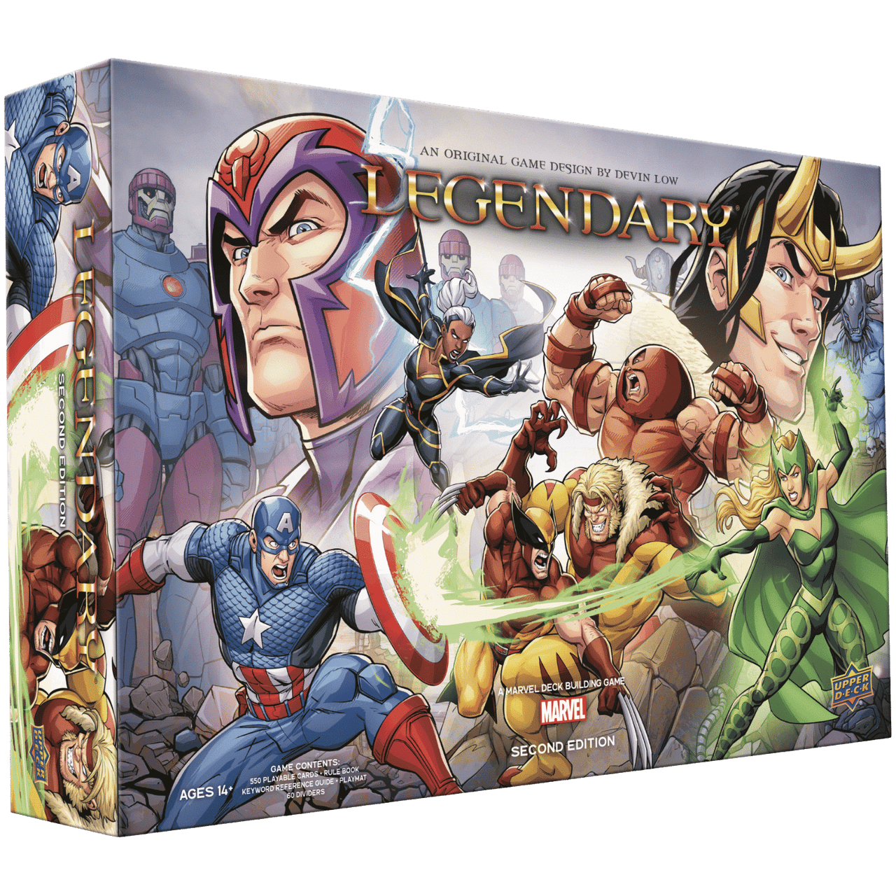 Legendary: A Marvel Deck Building Game Second Edition Card Games Upper Deck Entertainment
