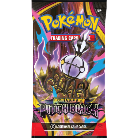 Pokemon TCG [ME05] Mega Evolution Pitch Black Booster (2 options) Trading Card Games Pokemon USA Pitch Black Booster