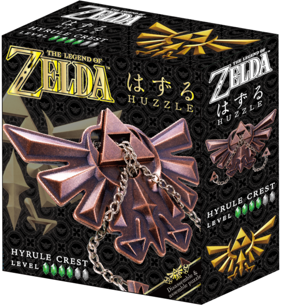 Hanayama Brainteaser: Zelda Hyrule Crest (Level 4) Puzzles Other   