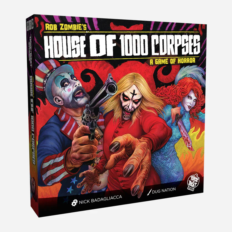 House of 1000 Corpses: A Game of Horror Board Games Trick Or Treat Studios