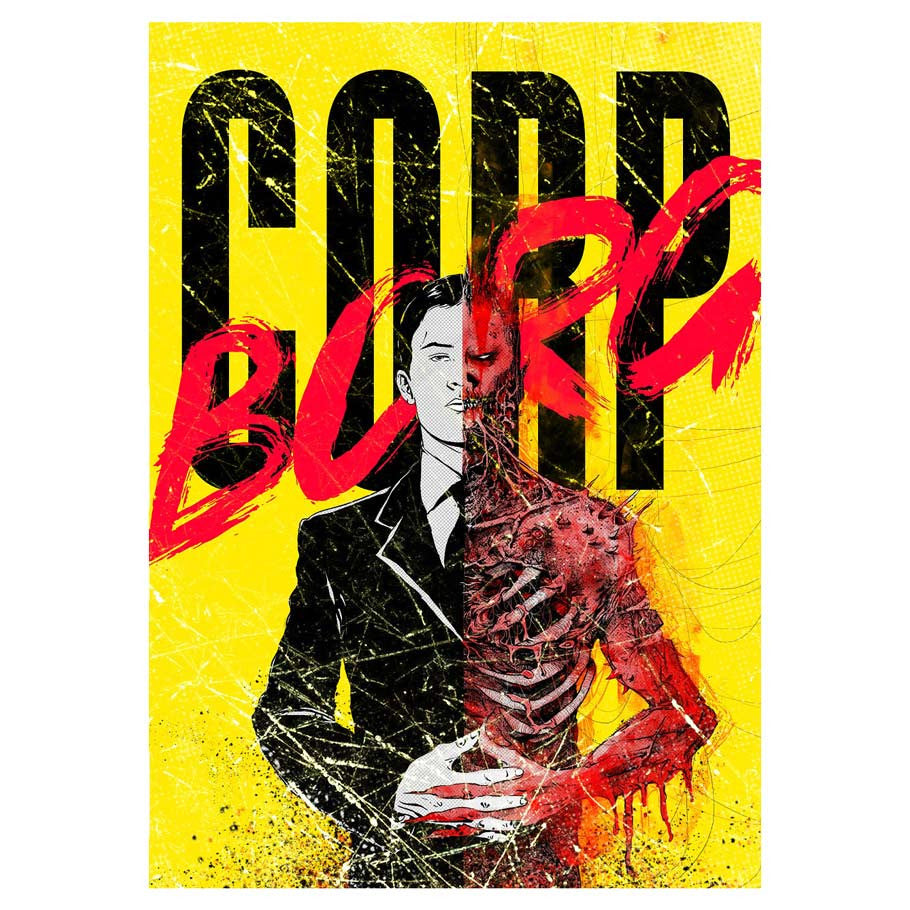 Mork Borg: Corp Borg Role Playing Games Heltung Storytelling Corp Borg
