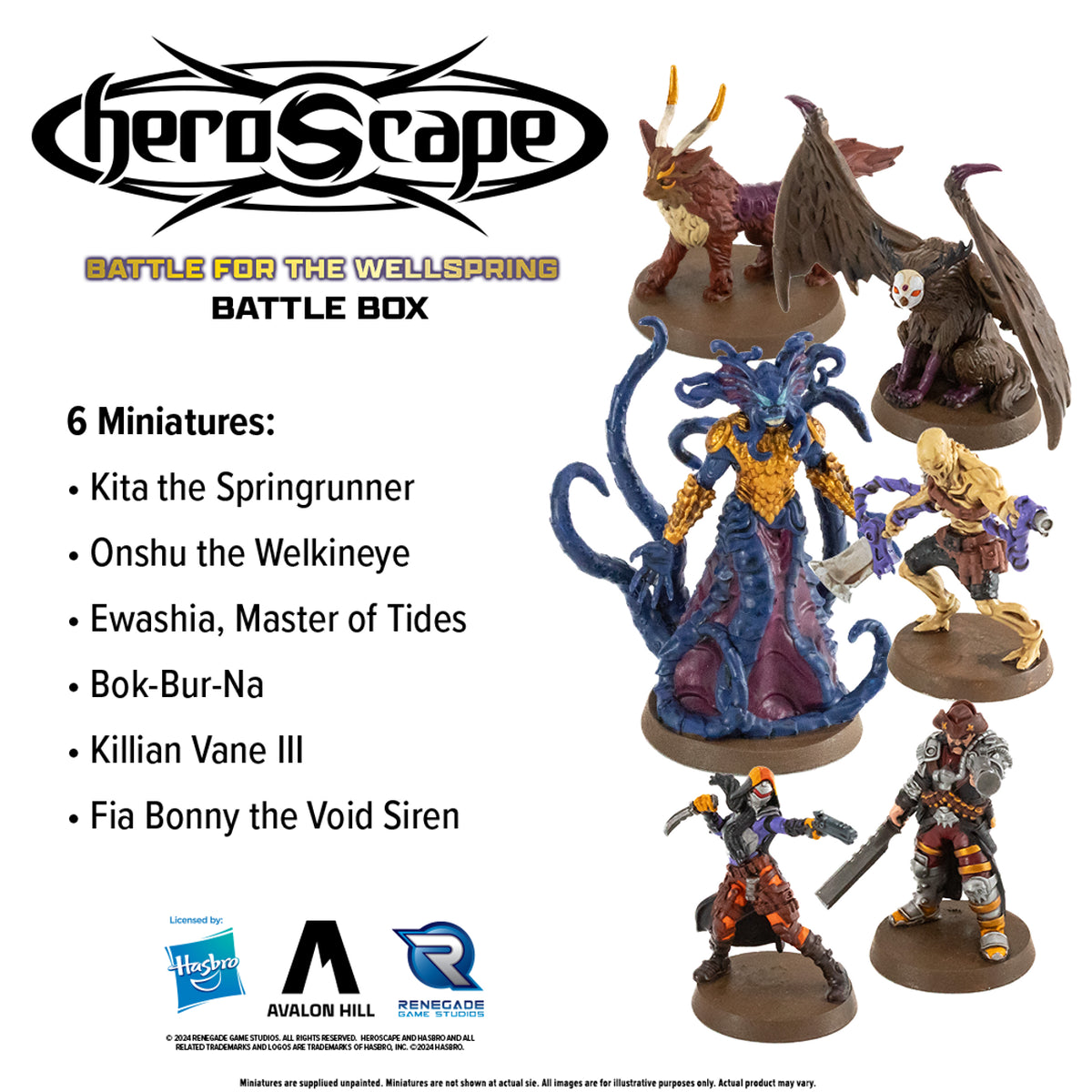 Heroscape Age of Annihilation: Battle for the Wellspring (2 options) Miniatures Renegade Game Studios   