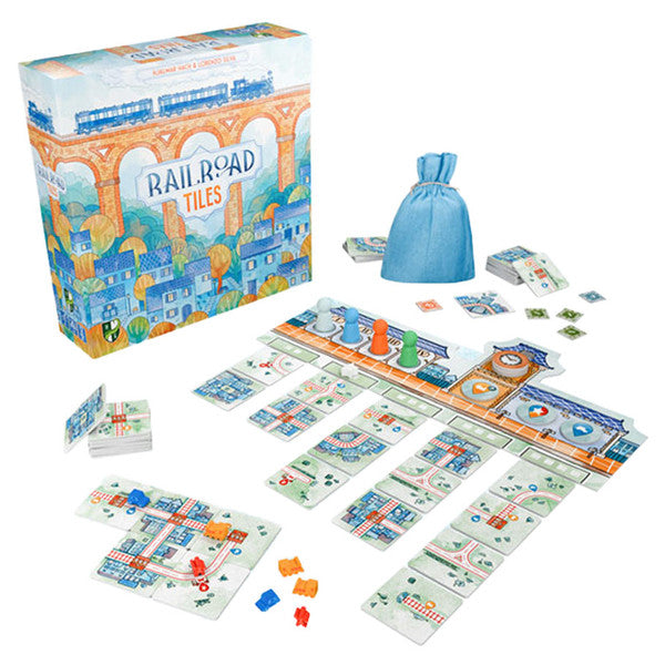Railroad Tiles Board Games Horrible Guild RR Tiles