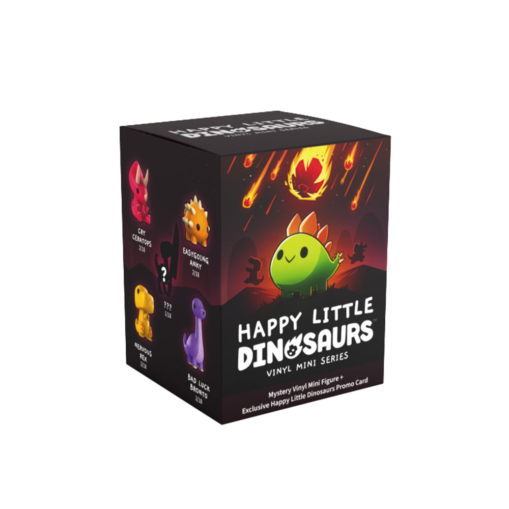 Happy Little Dinosaurs Mystery Vinyl Mini Figure Toys TeeTurtle   