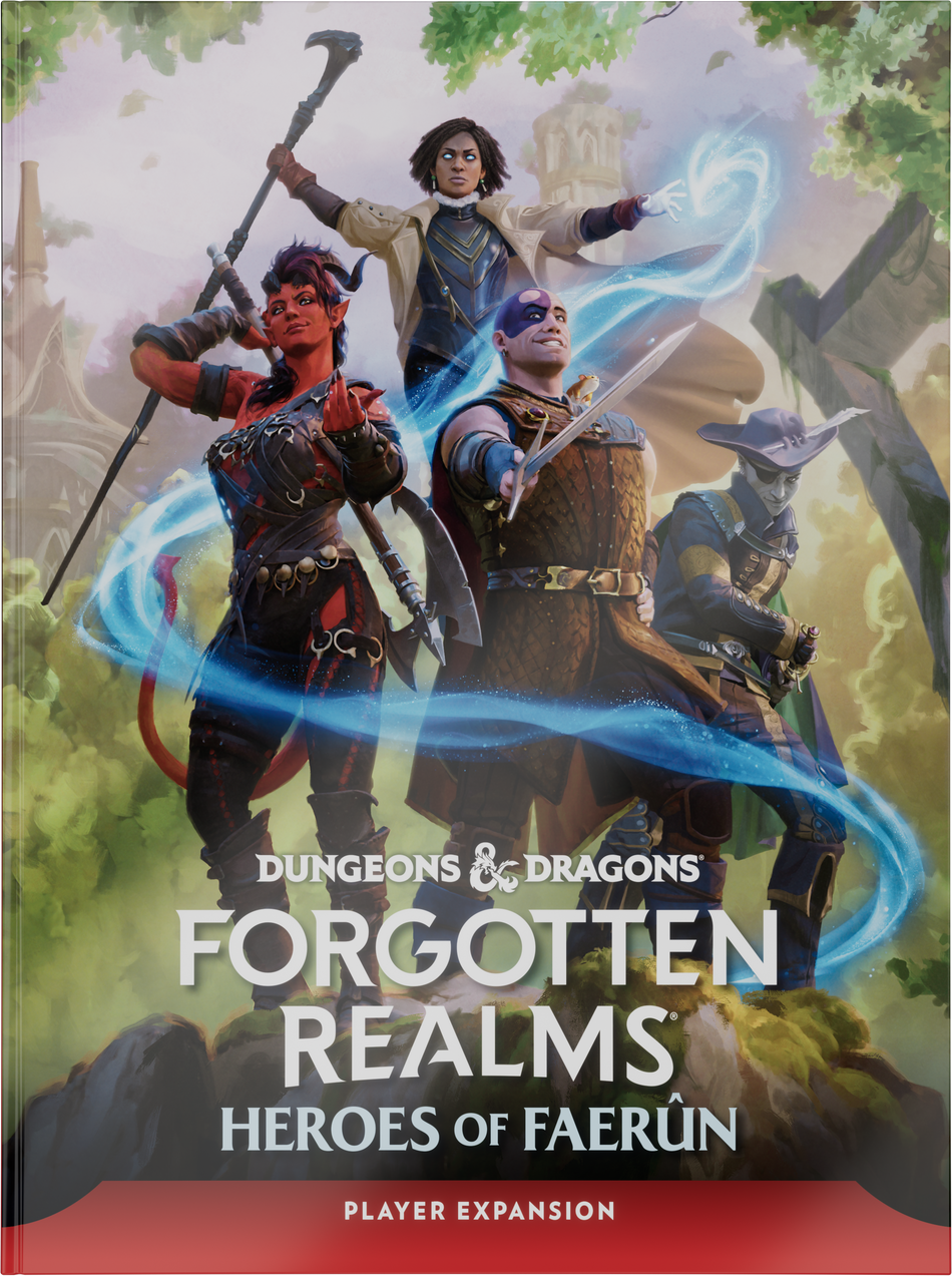 Dungeons & Dragons: Forgotten Realms: Heroes of Faerun (2 options) Role Playing Games Wizards of the Coast D&D FR Heroes (Regular)