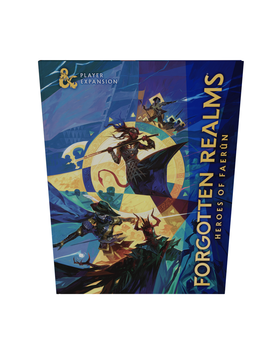 Dungeons & Dragons: Forgotten Realms: Heroes of Faerun (2 options) Role Playing Games Wizards of the Coast D&D FR Heroes (Alternate Art)