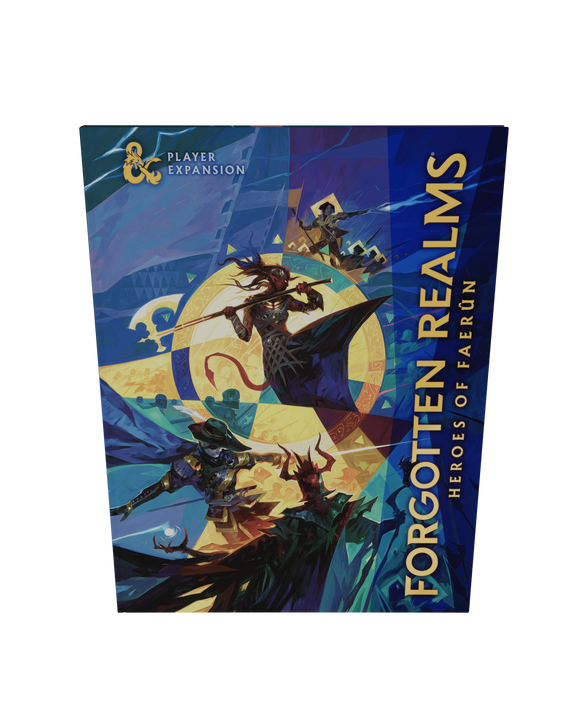 Dungeons & Dragons: Forgotten Realms: Heroes of Faerun (2 options) Role Playing Games Wizards of the Coast D&D FR Heroes (Alternate Art)
